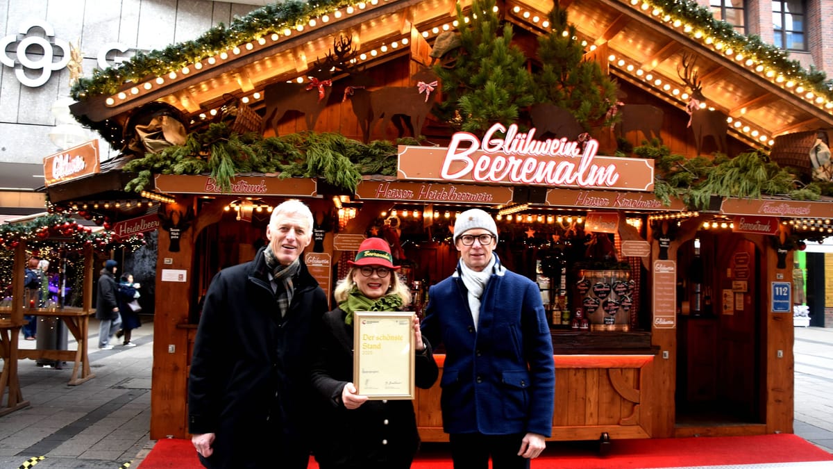 Jury kürt schönste Stände und Buden 2025 Jury kürt schönste Stände und Buden 2025