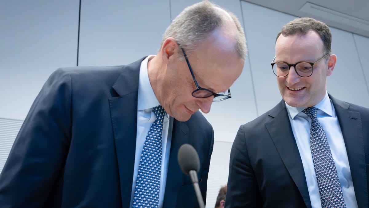 Rentenstreit: Merz und Spahn ringen um Orientierung und Einfluss