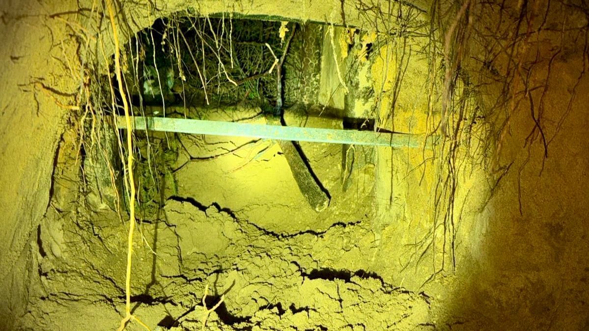 Tunnel an der polnischen Grenze zu Belarus: Es ist nicht die erste Entdeckung dieser Art.