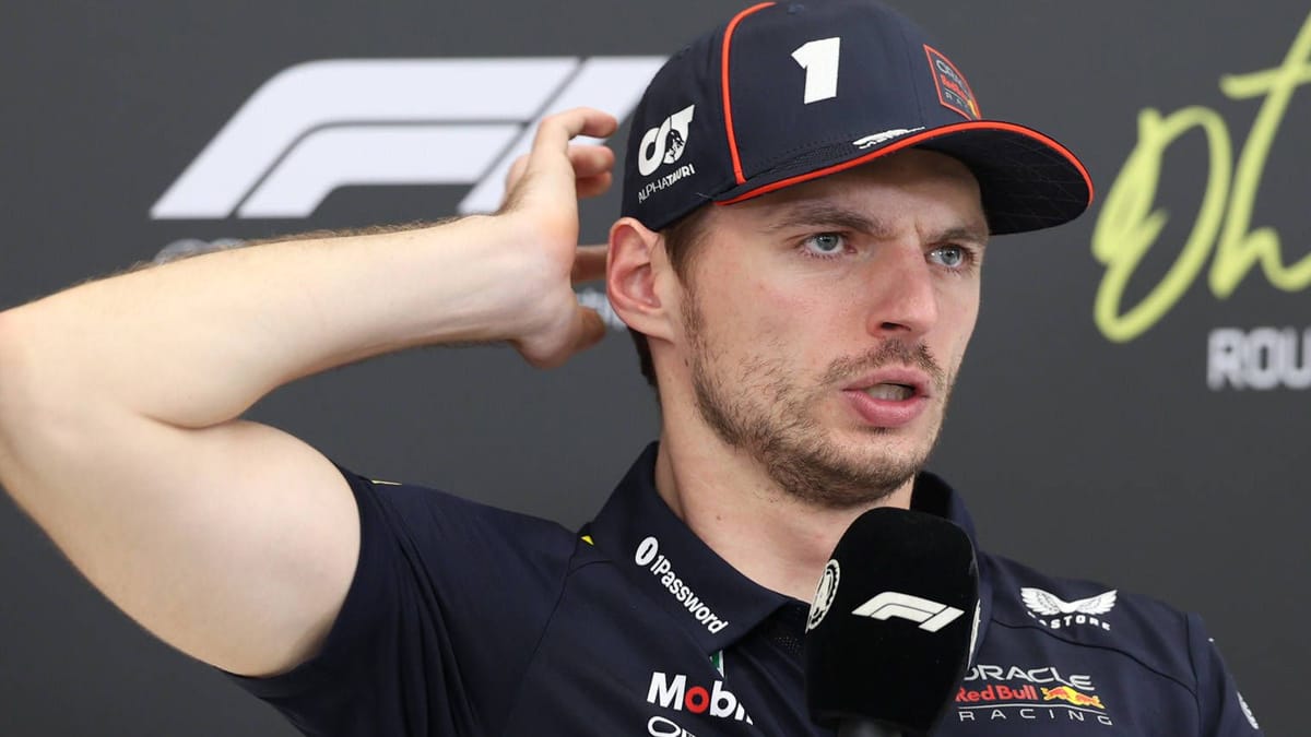 Formel 1: "Dummes Grinsen" – Verstappen fährt Reporter an