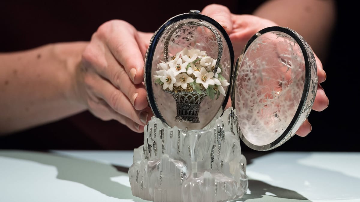 Fabergé-Ei erzielt Rekordpreis bei Auktion