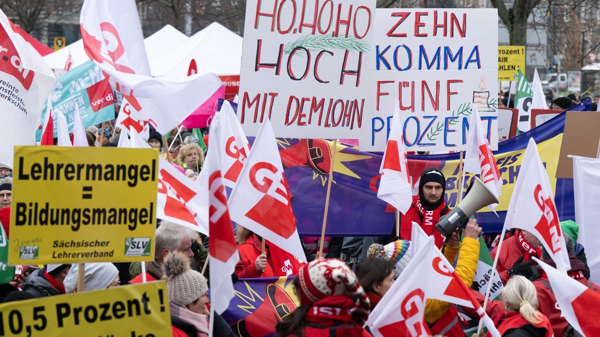 Tarifrunde mit Winterstreiks?