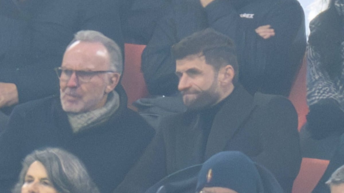 Thomas Müller erlebt Remis bei Bayern-Heimspiel live Thomas Müller erlebt Remis bei Bayern-Heimspiel live